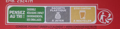 Petit beurre - Recycling instructions and/or packaging information - fr
