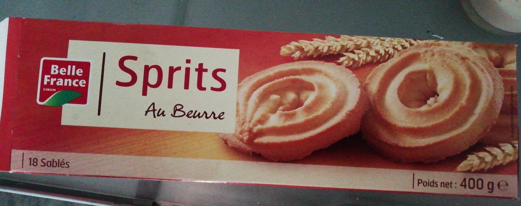 Sprits au beurre - Produit