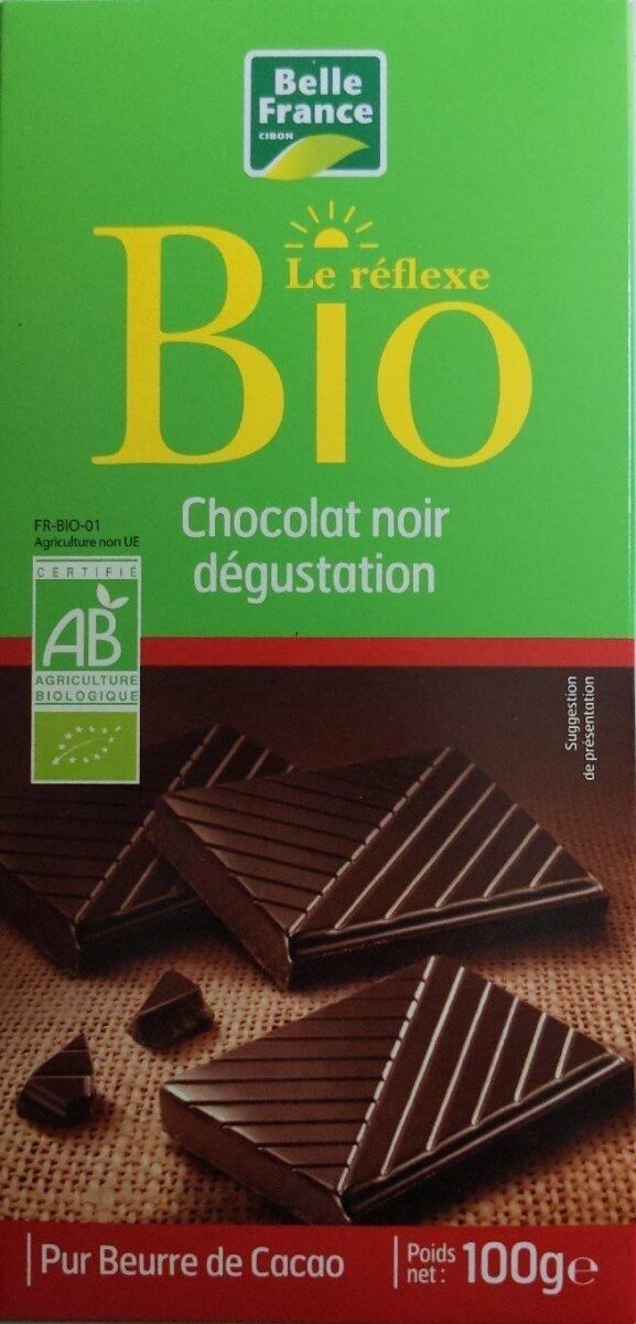Le réflexe Bio - Chocolat noir dégustation - Producto - fr