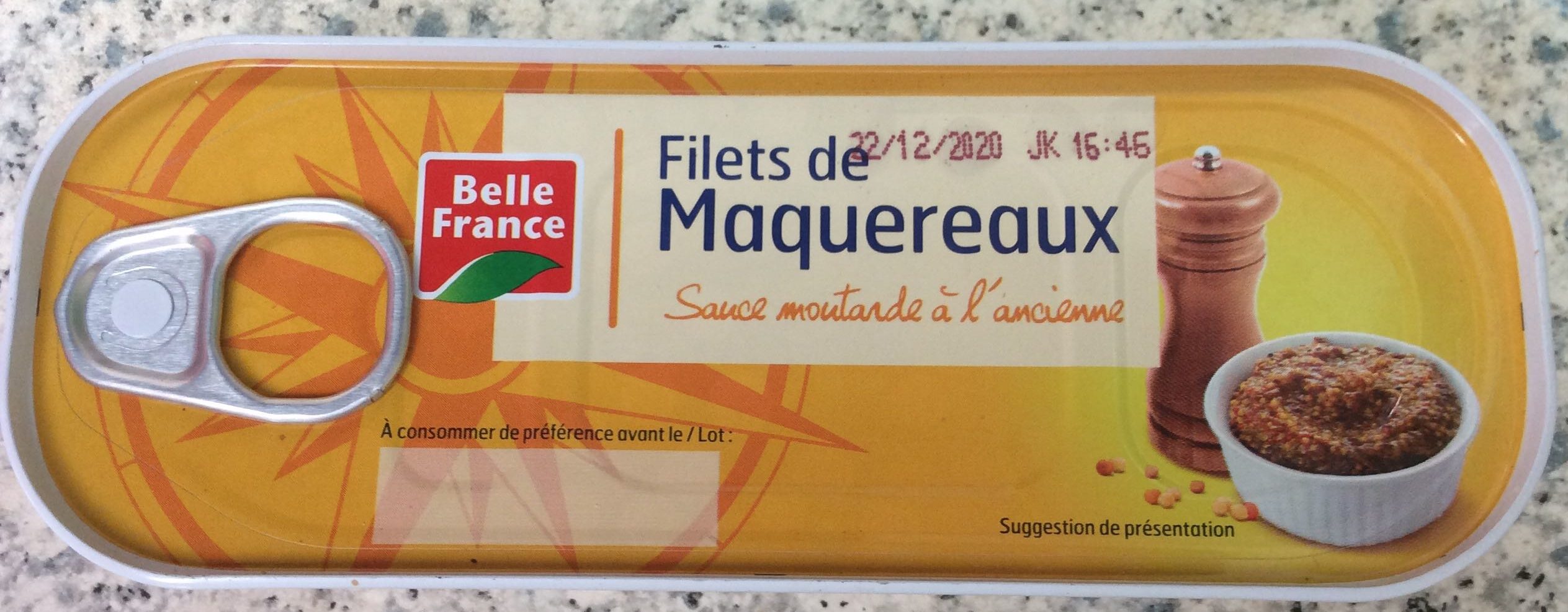 Filets de Maquereaux à la Moutarde - Product - fr