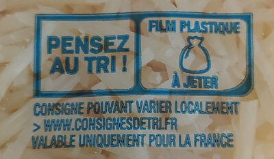 Emmental Français Rapé - Recyclinginstructies en / of verpakkingsinformatie - fr