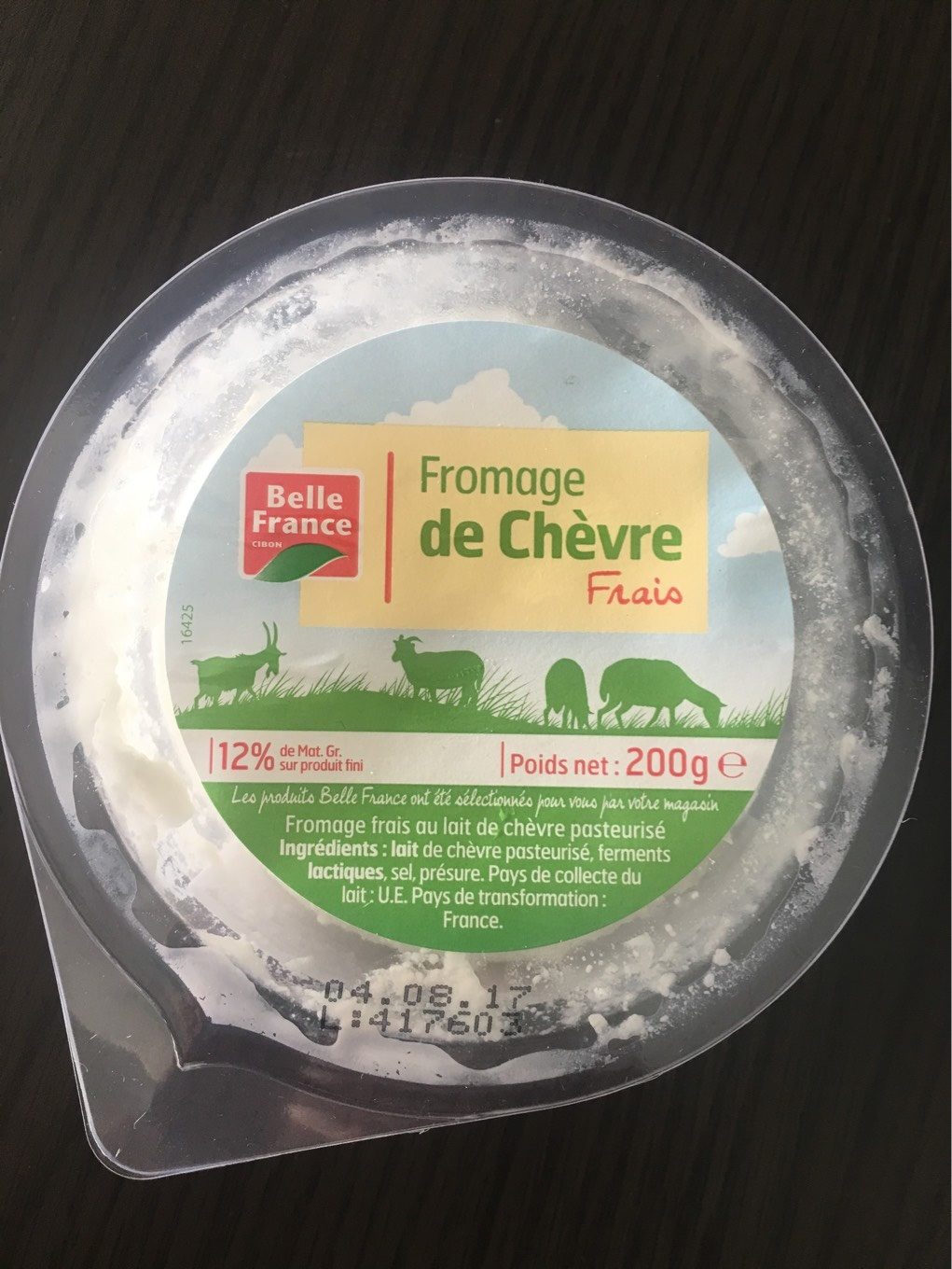 Fromage de chèvre Frais (12% MG) - Product - fr