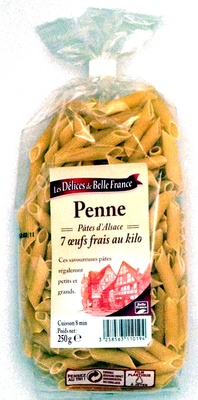Penne Pâtes d'Alsace (7 œufs frais au kilo) - Product - fr
