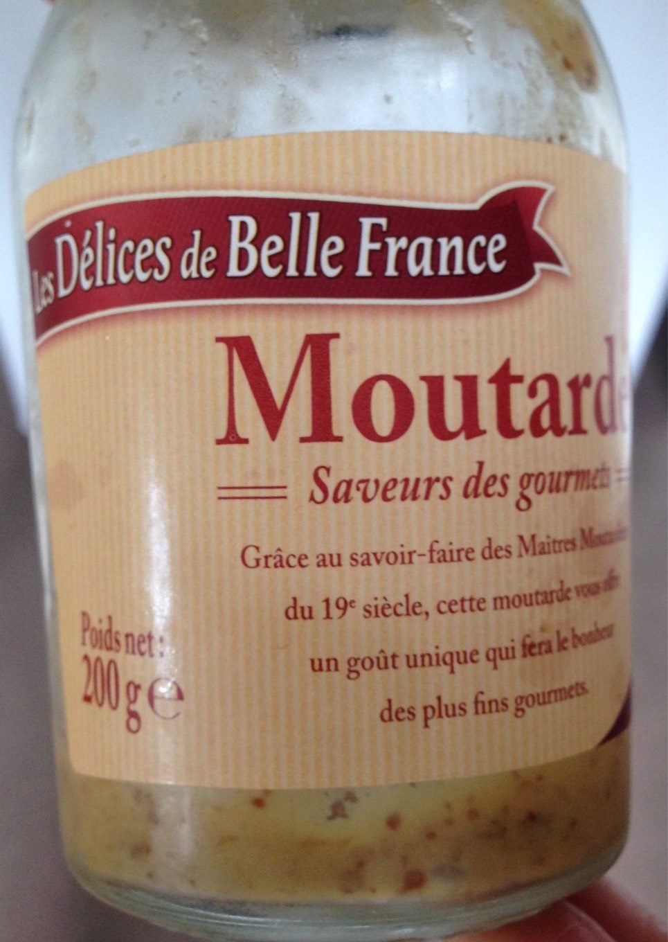Moutarde saveur des gourmets - Produkt - fr