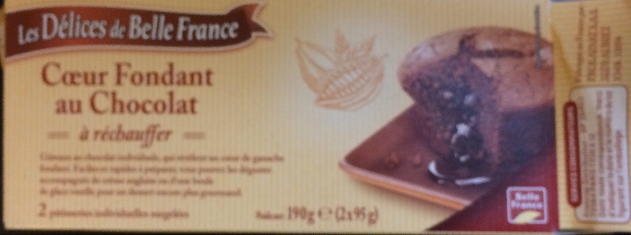 Coeur Fondant au Chocolat - Product - fr