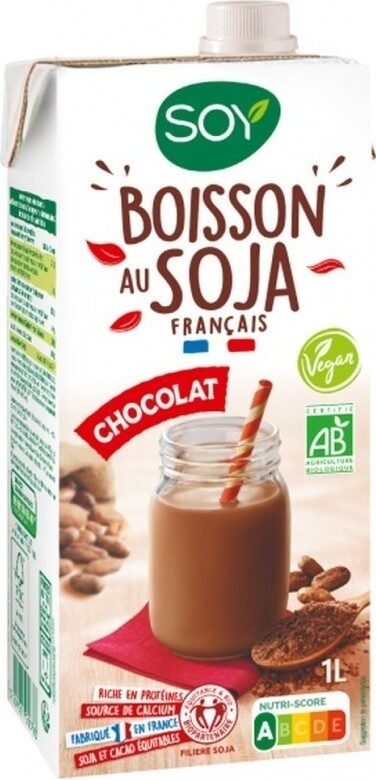 Boisson bio soja chocolat - Product - fr