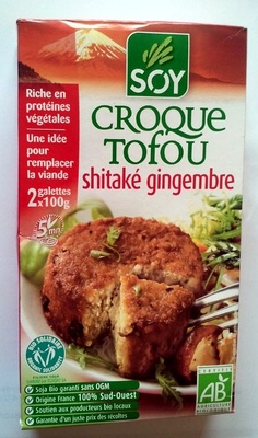 Croque Tofu Shitaké Gingembre - Produit