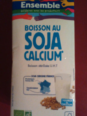 Boisson au soja calcium Bio - Product - fr