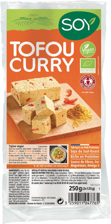 Tofou au Curry - Produit