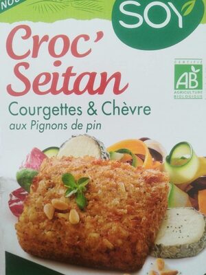 Croc' Seitan Courgettes & Chèvre aux pignons de pin - Product - fr