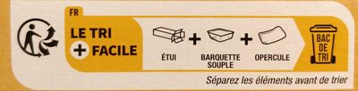 Galettes Boulgour & Sarrasin à l'Emmental - Recycling instructions and/or packaging information - fr