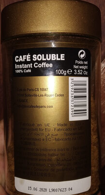 café soluble - Product - fr
