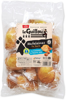 Madeleines caramel beurre salé - Le Guillou - Produit