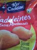 Madeleines citron - Produit