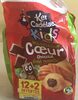Madeleine coeur chocolat goût noisette - Produkt