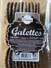 Galettes pur beurre chocolat noir - Product
