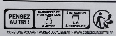 La trinitaine - Instruction de recyclage et/ou informations d'emballage