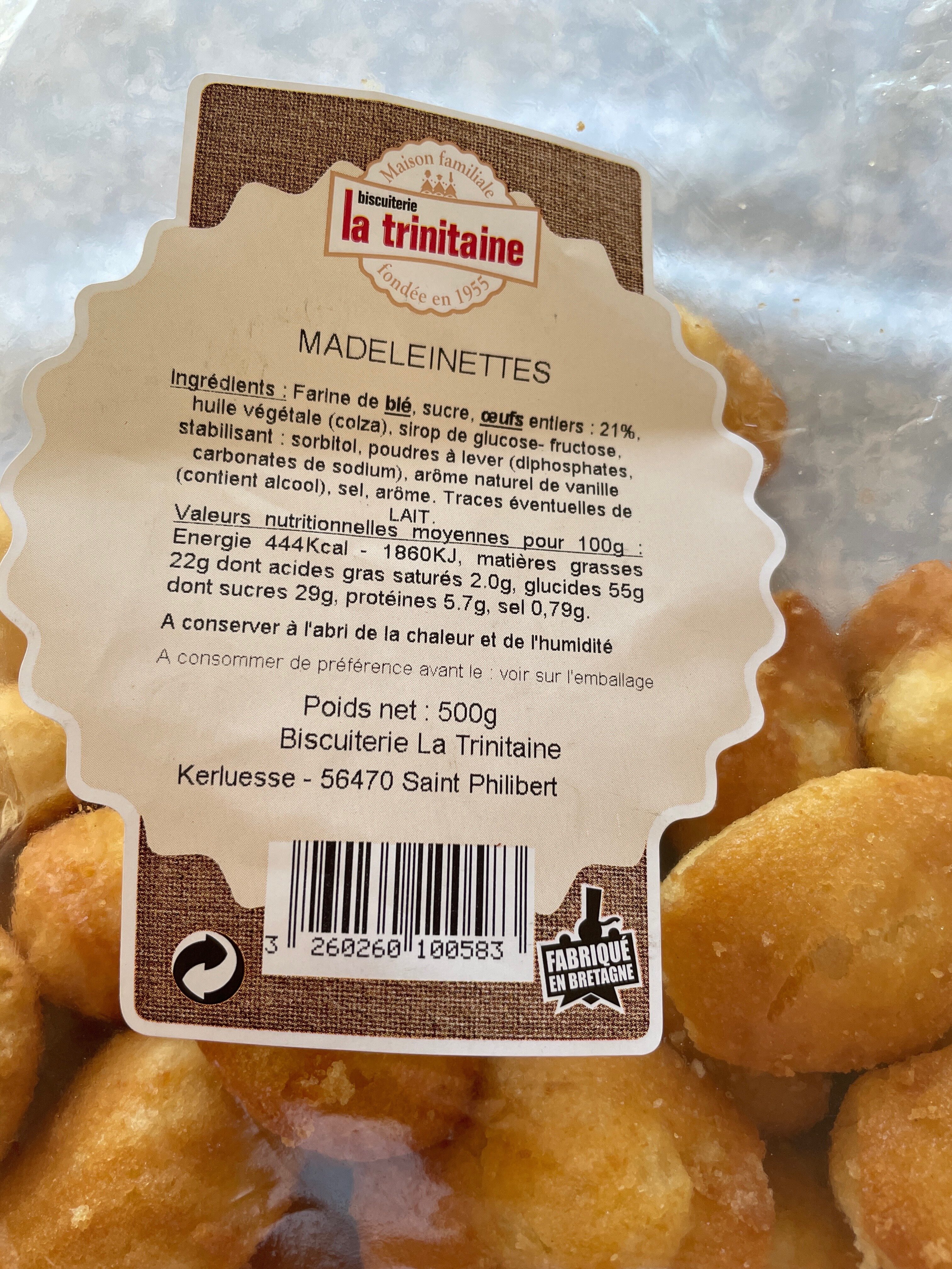 Madeleinettes - Product - fr