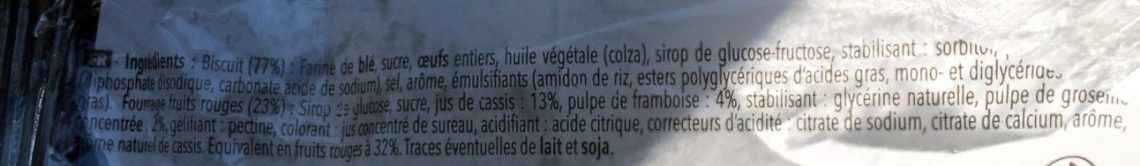 P'tit Gâteau - Ingredients - fr