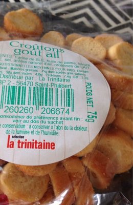 Croutons ail - Produit
