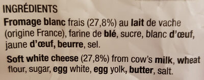 Le tourteau - Ingredients - fr