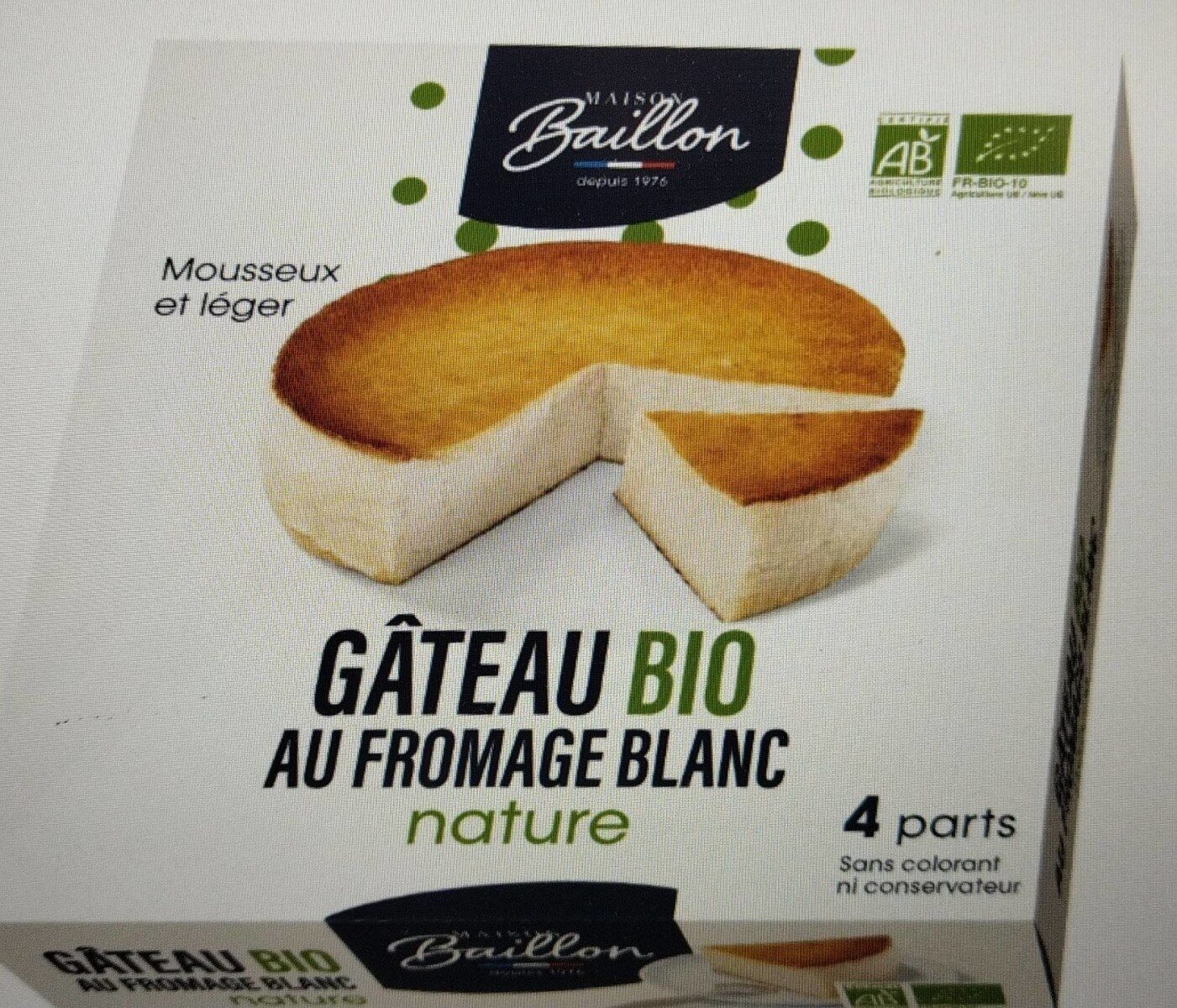 Gâteau au Fromage Blanc - Produit