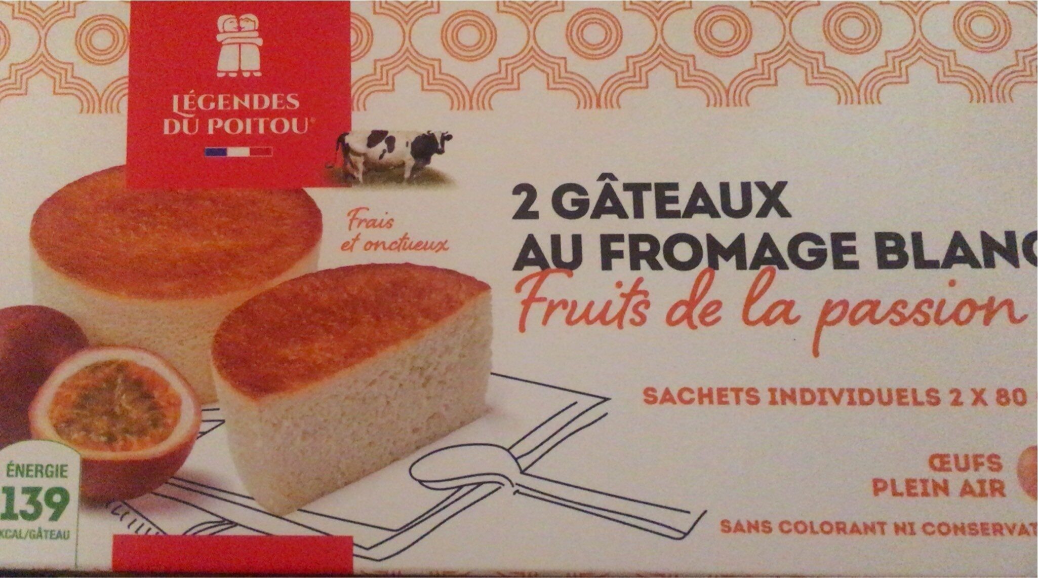 Gâteaux au fromage blanc - Fruits de la passion - Product - fr