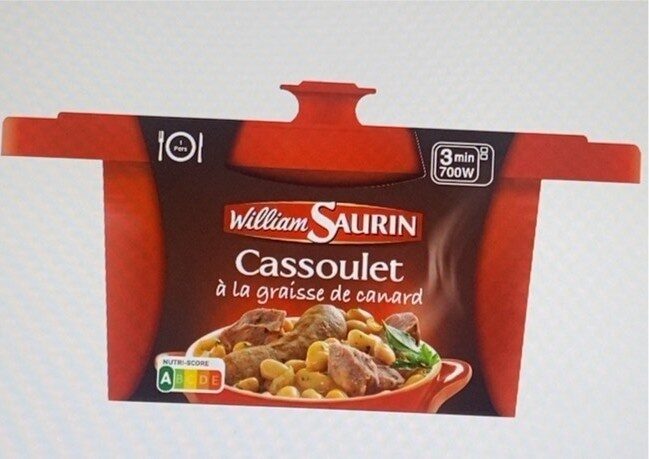 Cassoulet à la graisse de canard William Saurin - Produkt - fr