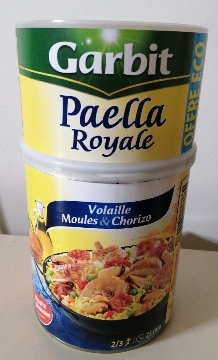 Paella royale - Volaille - Fruits de mer & Chorizo - نتاج - fr