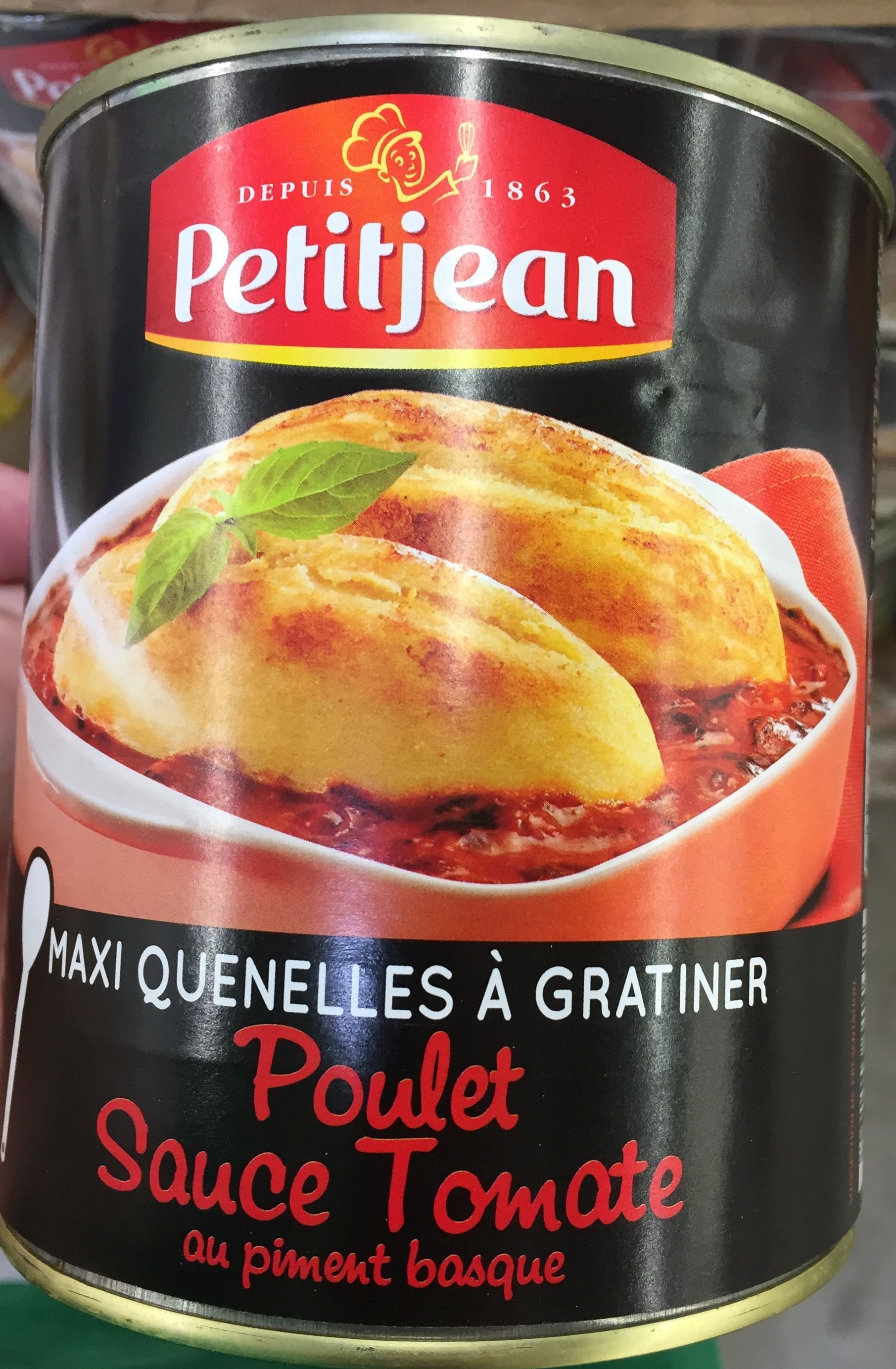 Maxi Quenelles à Gratiner (Poulet Sauce Tomate au piment basque) - Prodotto - fr