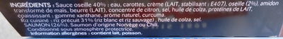 Saumon sauce Oseille et riz pilaf - Ingredients - fr