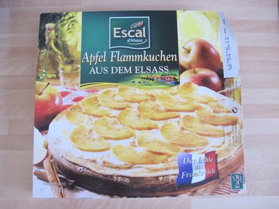 Escal Apfel Flammkuchen - Produkt