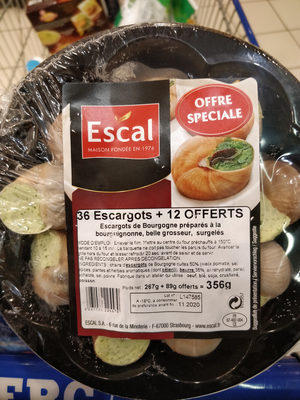 36 escargots + 12 offerts - Produkt - fr