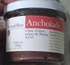 Anchoiade à base d'olives noires de Nyons AOP - Produit