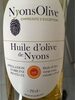 Huiles d'olive vierge extra de Nyons AOP, 70cl - Product