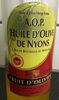 AOP HUILE D’OLIVE DE NYONS - Produit