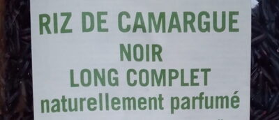 Riz de Camargue Long Noir Complet - Ingredients - fr