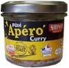 Pâté 'Apéro' Curry - Produit
