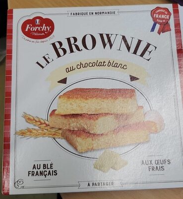 Brownie chocolat blanc - Product - fr