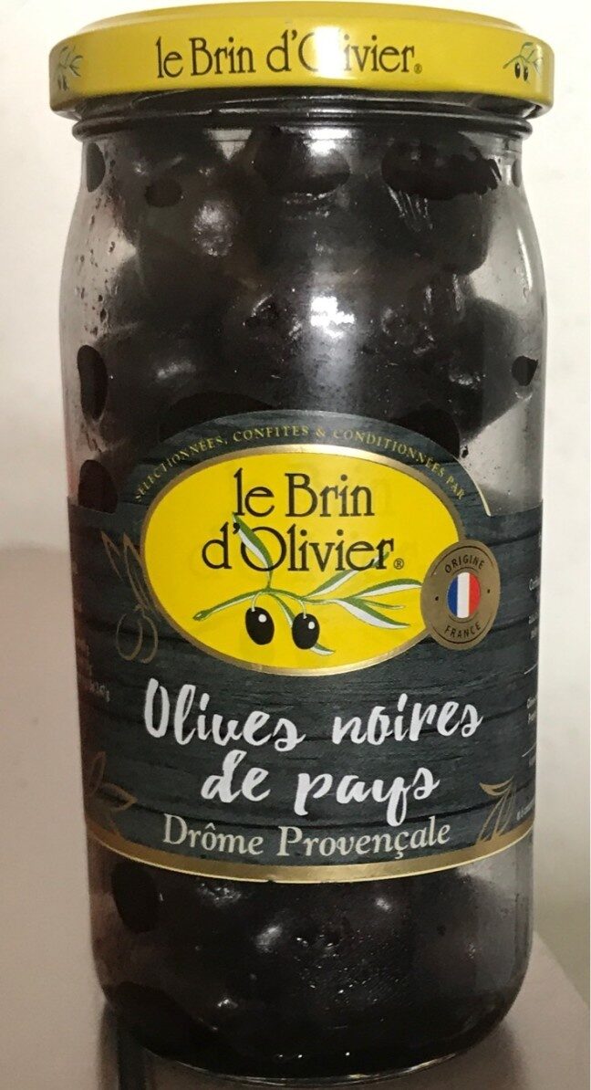 Olives noires de pays aux herbes de Provence - Product - fr