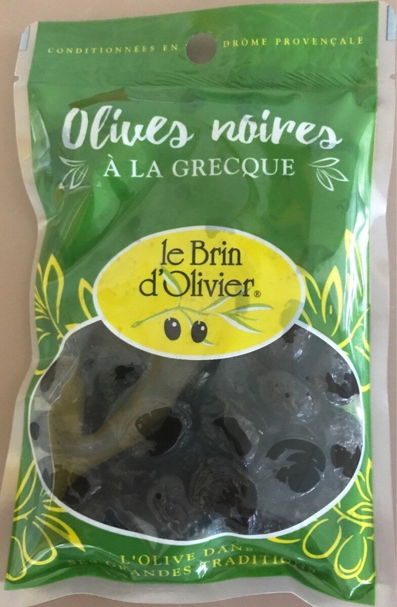Olives noires à la grecque - Produit