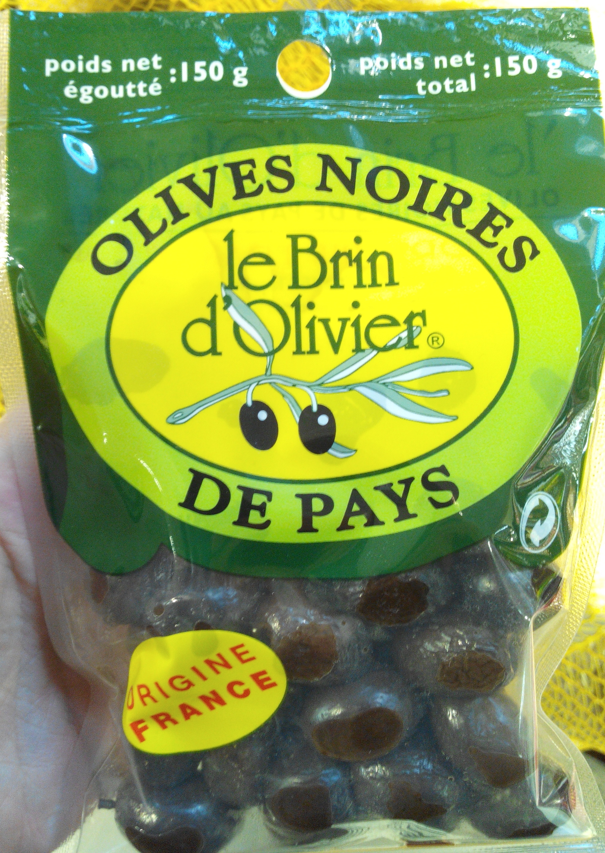 Olives noires de pays - Product - fr