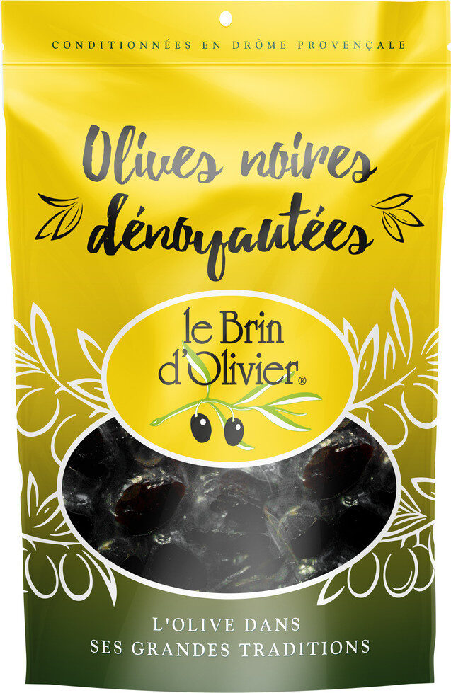 Olives noires dénoyautées - Product - fr