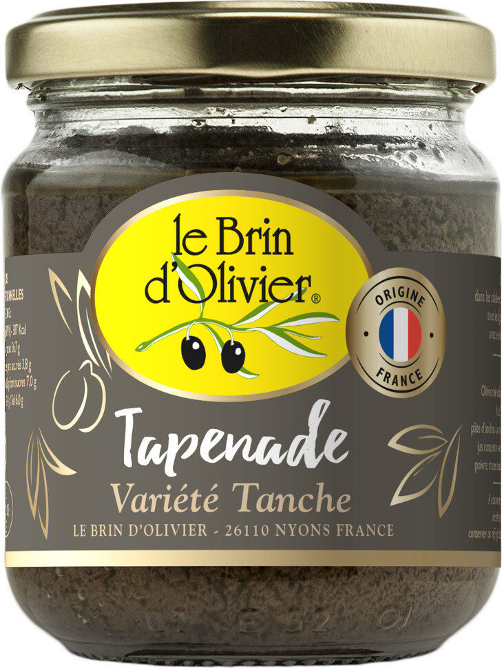 Tapenade d'olives noires variété Tanche - Product - fr
