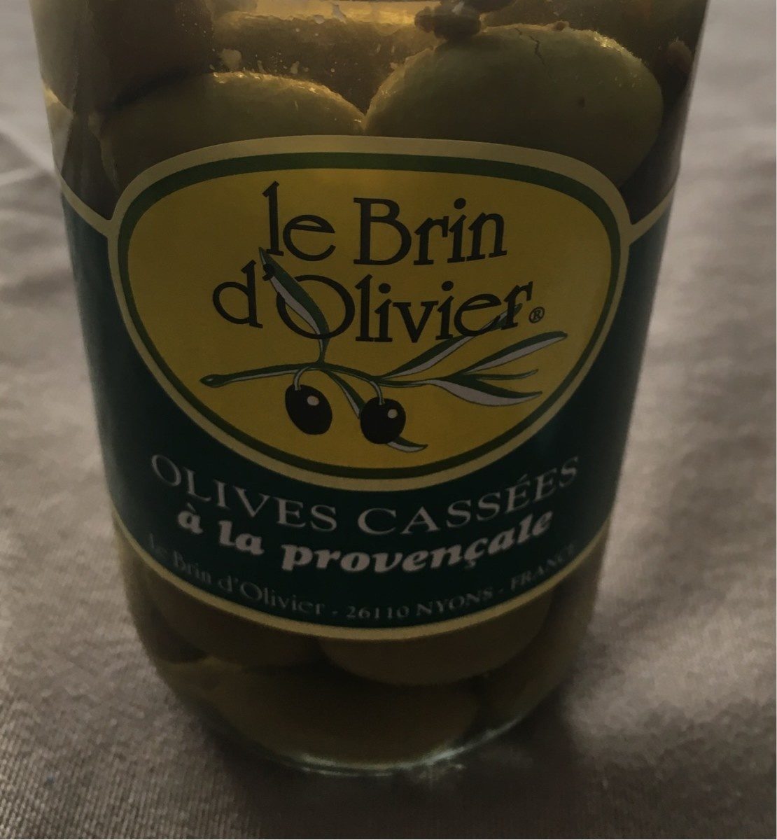Olives cassées à la provençale - Product - fr