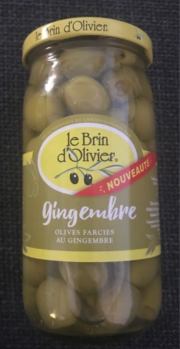 Olives vertes farcies au gingembre - Product - fr