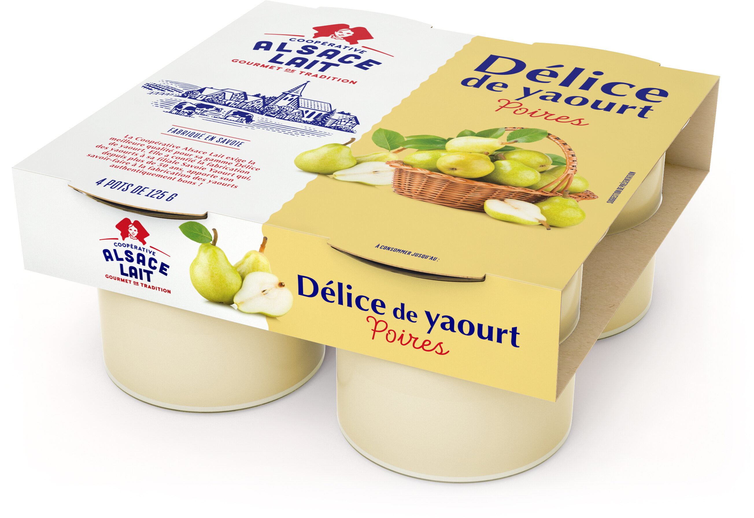 Delice de yaourt poires - Produit