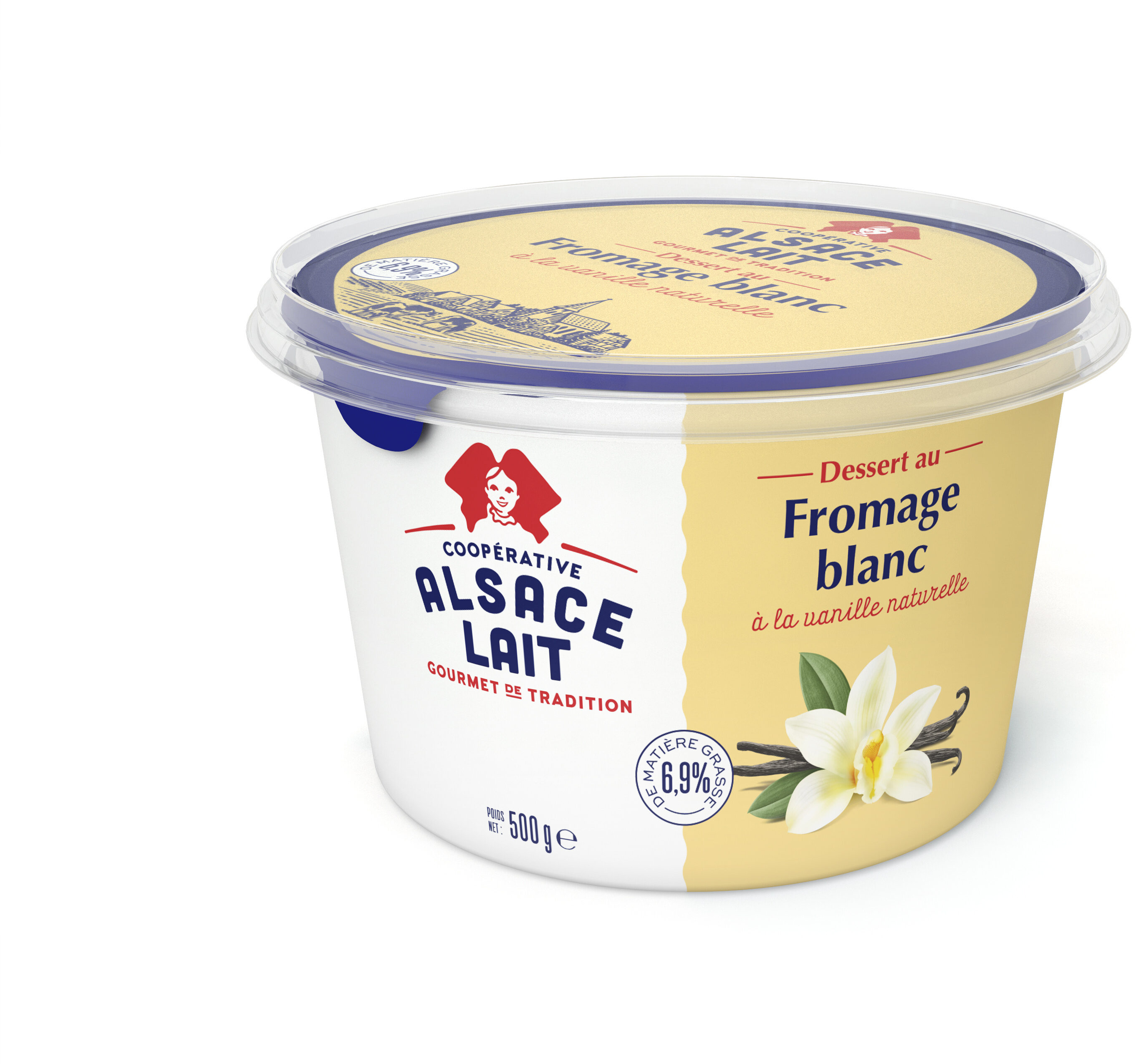 Dessert Au Fromage Blanc à la Vanille naturelle - Wiederverwertungsanweisungen und/oder Verpackungsinformationen - fr