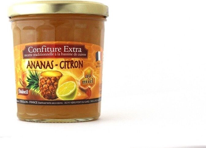 Confiture Ananas Citron - Product - fr