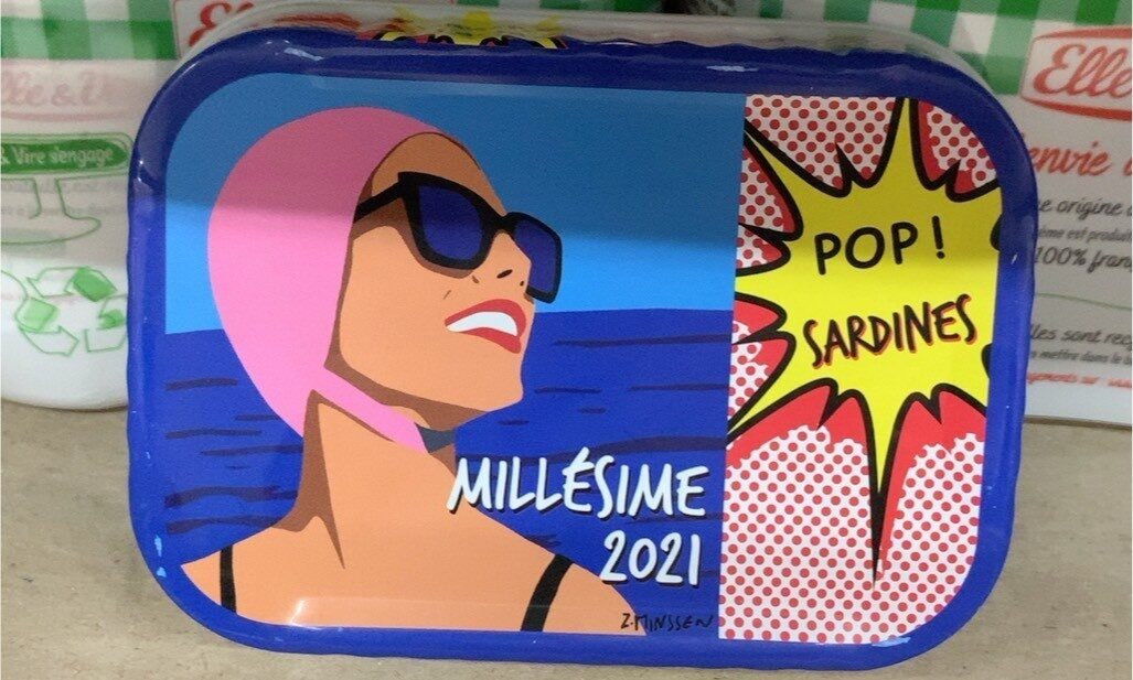Sardines Pop millésime 2021 - Produit